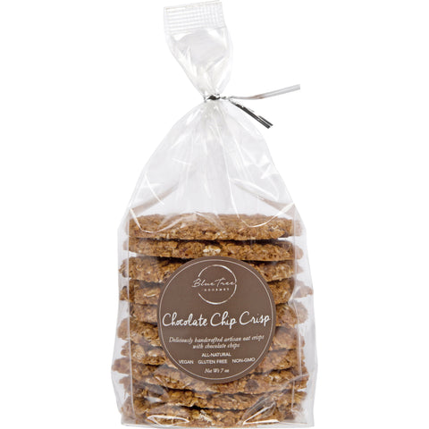 vegan, gluten free chocolate chip oat cookie